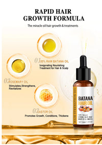 100% Pure Batana Hair Care Oil